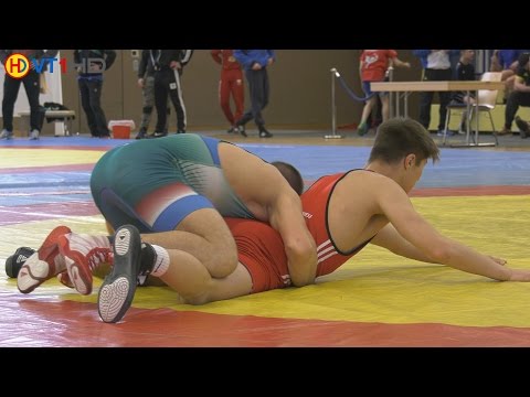 Ringen int. Brandenburg-Cup 2017 Kadetten (Freistil) - 76kg 1/2 Finale