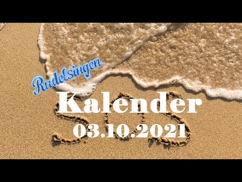 Der Mitsing-Kalender am 03.10.2021  - Tag 276