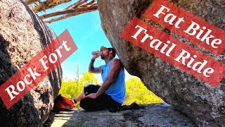 Fat Bike Trail Riding Looking For Camping Spot