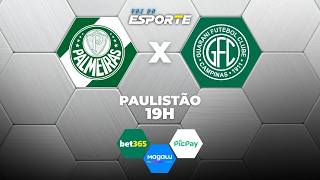 PALMEIRAS X GUARANI - AO VIVO | CAMPEONATO PAULISTA – 15/02/2026