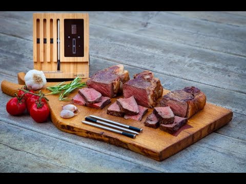 Meater - das intelligenteste kabellose Fleischthermometer mit Bluetooth- oder Wi-Fi-App.