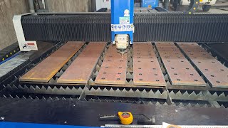 máy laser 12000w cắt thép 20 mm . #cypcut #raytools #12000w