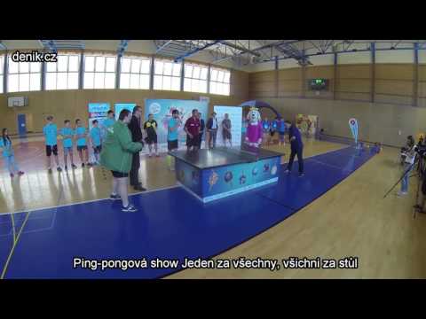 Havířov: Ping-pongová show Jeden za všechny, všichni za stůl