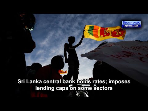 Sri Lanka central bank holds rates; imposes lending caps on some sectors