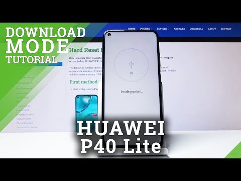 How to Enter Download Mode in HUAWEI P40 Lite – Flash Stock Firmware Mode
