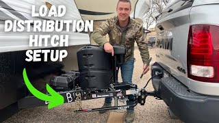 How To Setup And Use a Weight Distribution Hitch