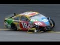 NASCAR Kyle Busch crashes at Kansas | Kansas Speedway (2013)