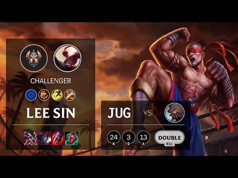 Lee Sin Jungle vs Udyr - EUW Challenger Patch 11.12