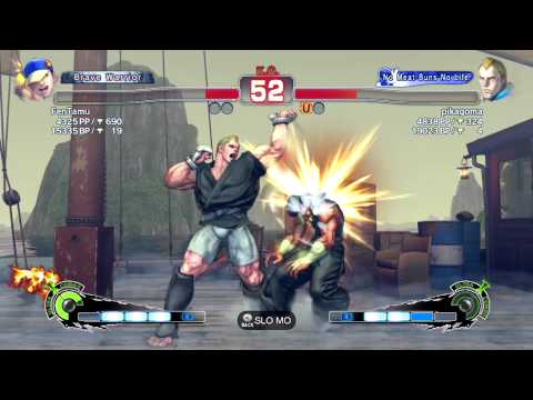 FenTamu ( Yun ) vs Pikagoma ( Abel ) & EFFFY ( Guile ) vs SF4 JT ( Balrog ) - AE 2012