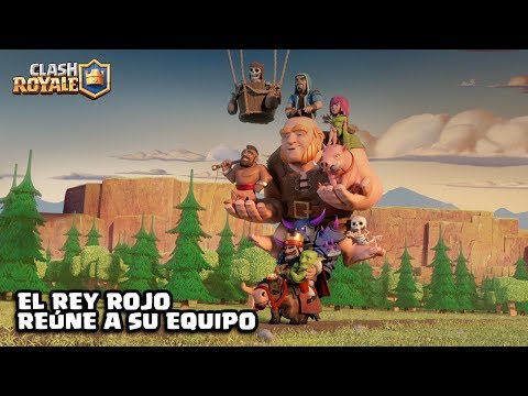 Clash Royale in Spanish: The Red King reunites his team