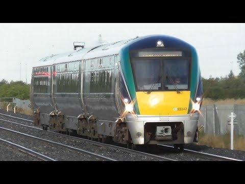 Irish Rail 22000 Class Intercity Train 22347 - Clondalkin & Fonthill Station, Dublin