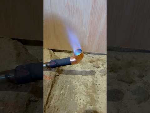 Soldering mats are for losers…. #plumber #plumbing #youtubeshorts #fyp #foryou #plumbinghacks