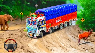 Indian Lorry Truck Offroad Driving Simulator । Offroad Indian Truck Driving Games - Android Gameplay