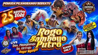 Download lagu Live Jaranan Rogo Samboyo Putro PELANGI AUDIO Girirejo Bagor Nganjuk mp3