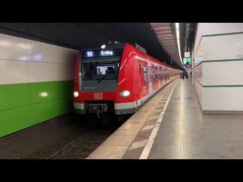 München Isartor: Am Isartor gab es anscheinend einen Einsatz. DB S-BAHN München mit 423 diesmal