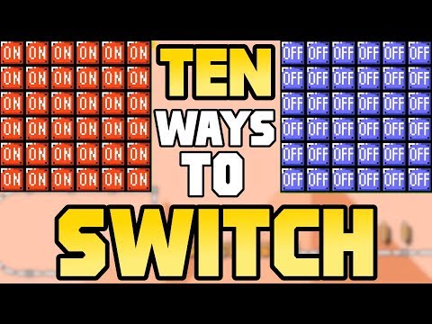 How to use ON OFF Switches in Super Mario Maker 2