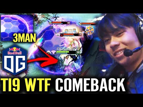 OG.ANA [Faceless Void] EPIC Chronosphere Comeback Player Perspective - OG vs EG TI9 Dota 2