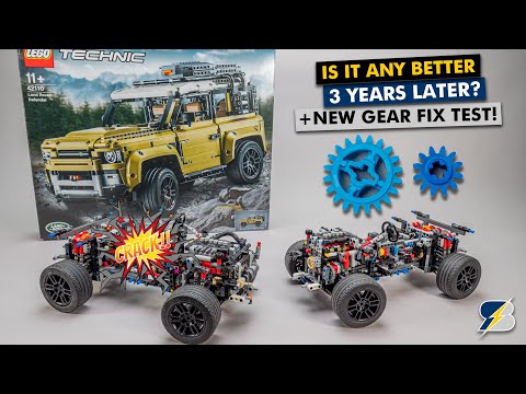 LEGO Technic Defender 3 years later - is it any better? Possible fix with new gears!