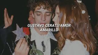 Gustavo Cerati - Amor amarillo (con letra)