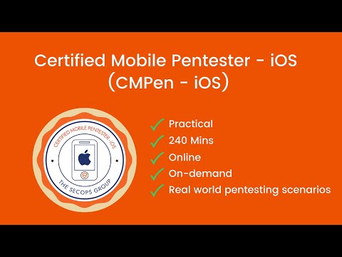 Certified Mobile Pentester (CMPen) - iOS