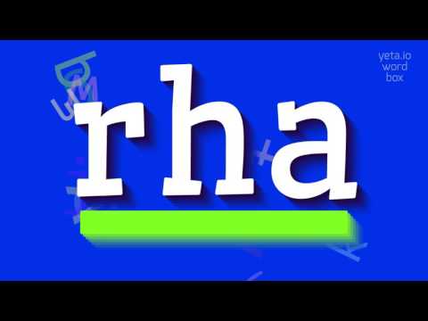 How to say "rha"! (High Quality Voices)