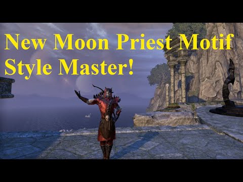 ESO New Moon Priest Motif Style Master!