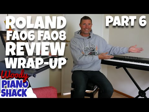 Roland FA-06/08 Demo & Review Part 06 - Wrap-up and comparison with Yamaha Motif XF & MOXF