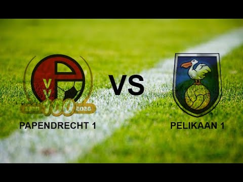 29-8-20 vv Papendrecht- zvv Pelikaan beker wedstrijd 3-3