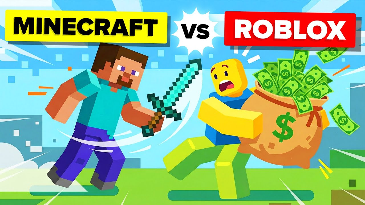 MINECRAFT vs ROBLOX: Which Is Better in 2026
