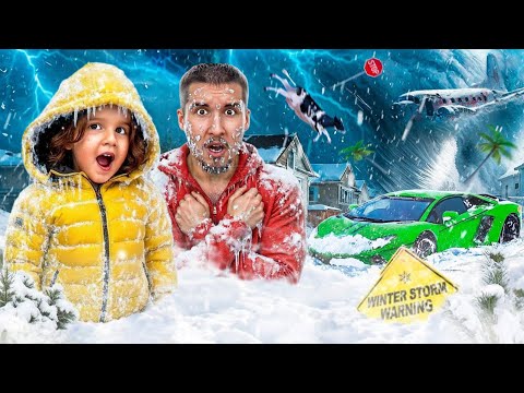 SNJEŽNA OLUJA JE POGODILA NAŠU KUĆU