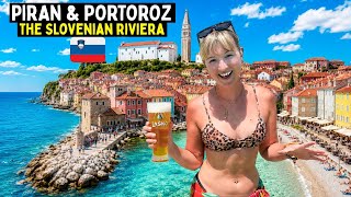 First Time in Piran & Portoroz 🇸🇮 Slovenia’s Beach Holiday PARADISE
