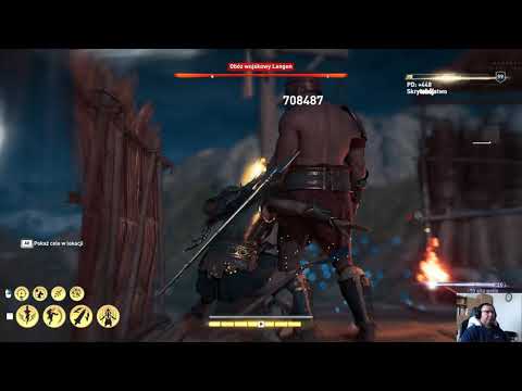 Assassin's Creed Odyssey #190 GAME+ - Achaja: Jaskinia niedźwiedzia, Obóz wojskowy Langon | WAZAARI