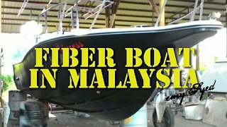 Boat fiberglass untuk dijual