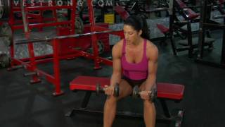 Dumbbell Wrist Curl: Forearm Flexor Builder exercise video thumbnail