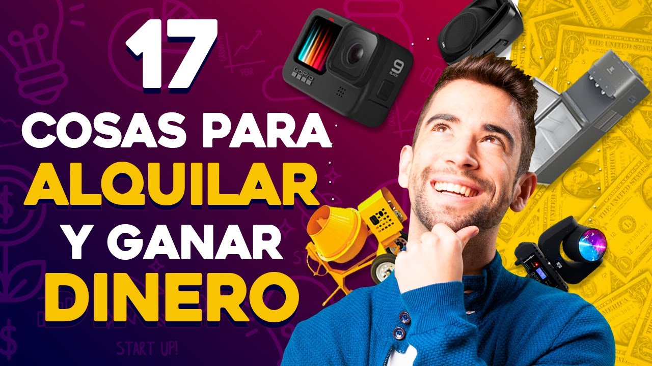 📷 17 Cosas para Alquilar y GANAR DINERO 💰 Negocio de la Renta