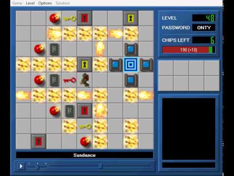 CCLP1 level 48 solution - 180 seconds
