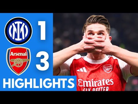 Inter vs Arsenal (1-3) Highlights | UEFA Champions League 2025/26