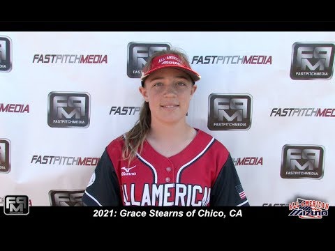 2021 Grace Stearns Catcher and Second Base Softball Skills Video - All American Mizuno