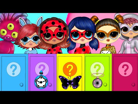Squid Game Doll and New Ladybug Miraculous - DIY Paper Dolls & Crafts