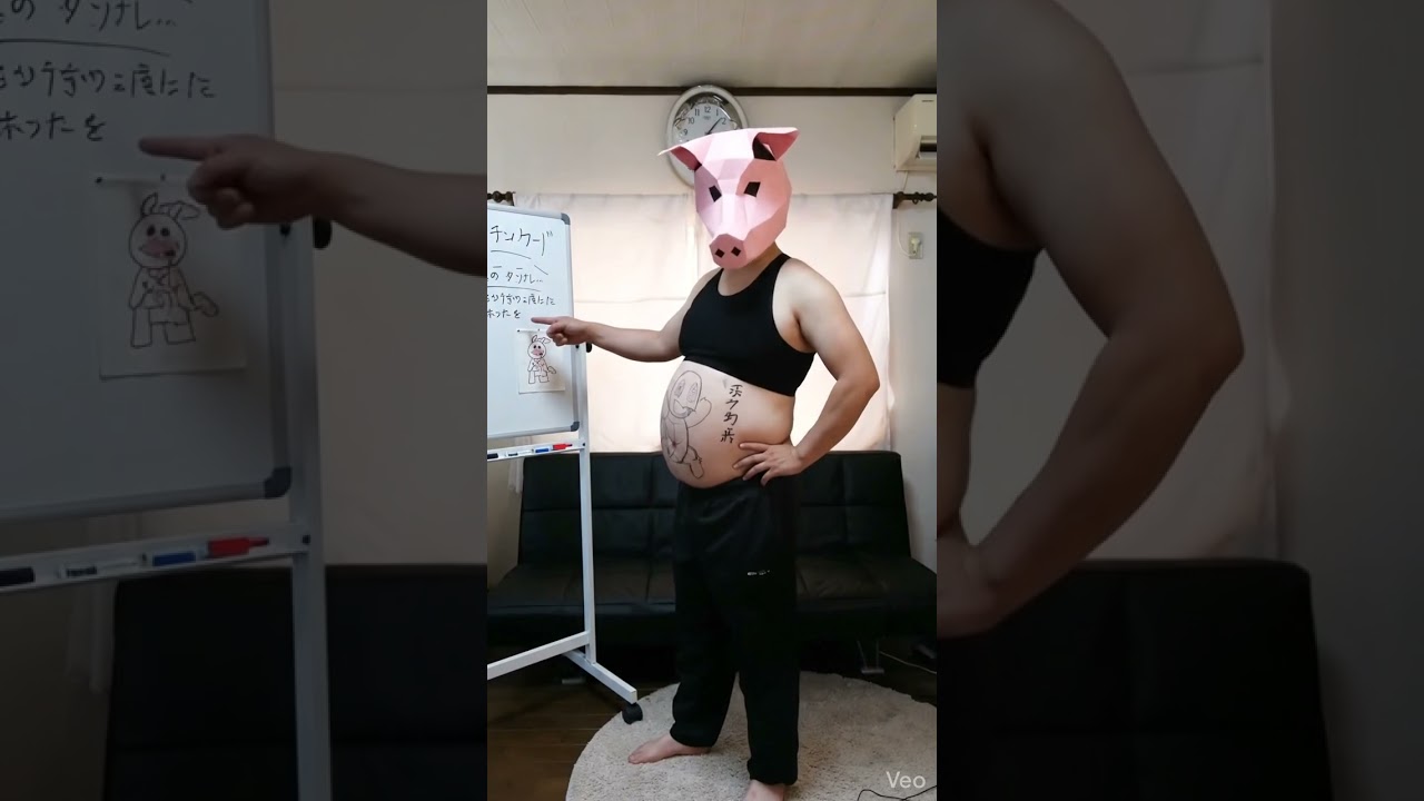 自分のおなかを商品紹介。#ぽっちゃり #おなか #ポケモン #ai