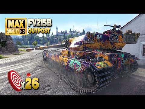 Der gute alte FV215b kann gegen andere schwere Panzer kämpfen – World of Tanks
