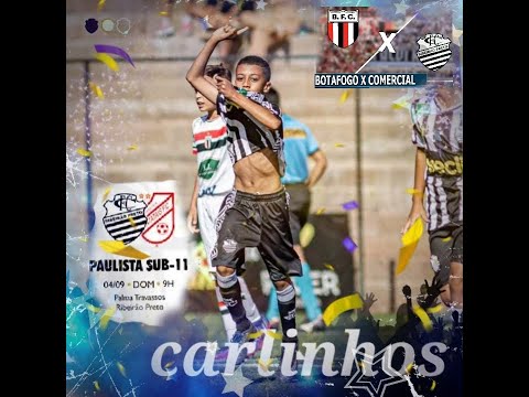 sub 11 comercial e botafogo/batatais  so lance