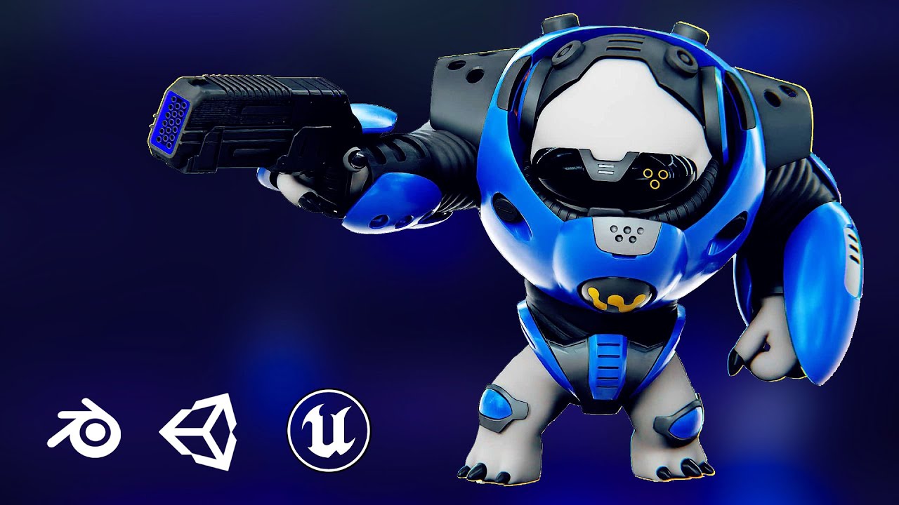 Alien Trooper 10-V Auto-Rig Pro Rigged For Mixamo Unreal Engine Unity 3D Model