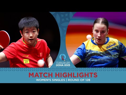 Sun Yingsha vs Veronika Matiunina | Match Highlights | #ITTFWorlds2025
