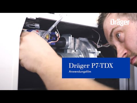 Anwendungsfilm Dräger P7-TDX für die Gebrauchsfähigkeitsprüfung