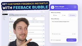ウェブサイトにフィードバックウィジェットを追加する方法 | Feedback Bubble デモ