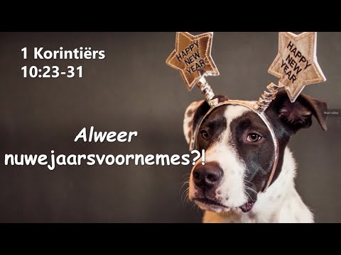 Alweer Nuwejaarsvoornemens?!