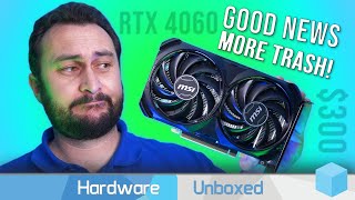 [閒聊] RTX 4060 from Hardware Unboxed