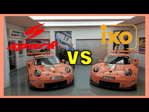 IXO vs SPARK Models Which one's the BEST? Porsche 911 RSR in 1/18 scale