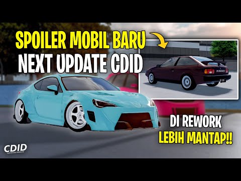 SPOILER MOBIL BARU DI UPDATE CDID MENDATANG - Car Driving Indonesia Update (Roblox)